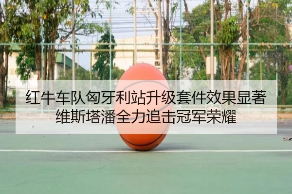 红牛车队匈牙利站升级套件效果显著 维斯塔潘全力追击冠军荣耀